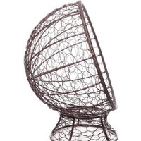 M-Group Кокос на подставке 11590210 (коричневый ротанг/синяя подушка) Image #10