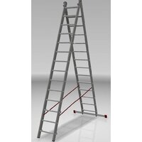 Новая высота NV 522 двухсекционная индустриальная 2x14 ступеней Image #3