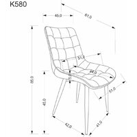 Halmar K580 (темно-зеленый) Image #2