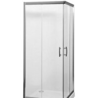 Aquanet Alfa Cube NAA1142 100x100 (прозрачное стекло)