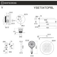 Whitecross Y YSET04TOPBL (черный матовый) Image #3