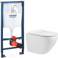 Grado GD-W203T + GROHE Rapid SL 39504000 (с кнопкой смыва)