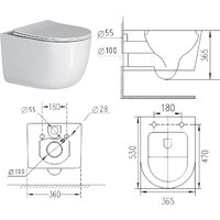 Roxen Vortex в комплекте с инсталляцией StounFix Dual Fresh 6 в 1 968046 (кнопка: золото глянцевое) Image #13