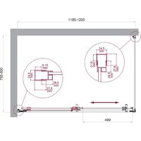 BelBagno LUCE-AH-1-120/80-C-Cr Image #6
