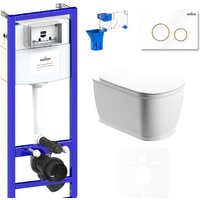 Lavinia Boho Relfix Bell Pro Rimless 7 в 1 75110030 (белый пластик) Image #1