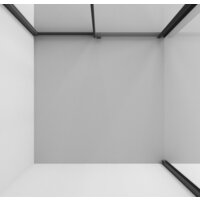 Niagara 100x100x195 NG-84-10AB-A100B-34 (черный матовый/прозрачное стекло) Image #15