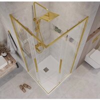 Grossman Galaxy 100x100x195 300.K33.01.1010.32.00 (золото сатин/прозрачное стекло) Image #10