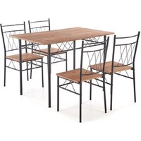 Halmar Faust (дуб натуральный/черный) Image #2