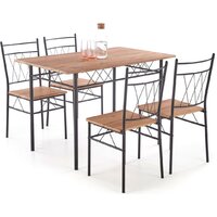 Halmar Faust (дуб натуральный/черный) Image #1