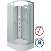 Niagara NG-33084-14LBKG 100x80 (матовое стекло) Image #3