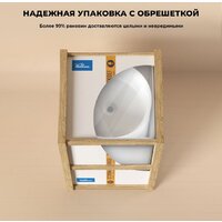 Wellsee Chalice Perfection 230612000 (отдельностоящий, без отверстия под смеситель, матовый белый) Image #8