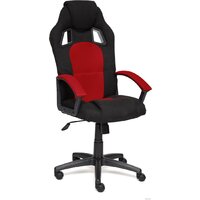 TetChair Driver (ткань, черный/красный)