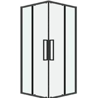 Grossman Cosmo 90x90x195 300.K33.02.9090.42.00 (графит сатин/прозрачное стекло)