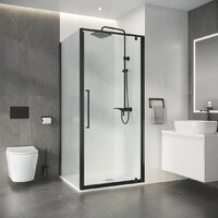 Niagara Nova NG-35-10AGR-A80GR-34 100х80х195 (графит/прозрачное стекло) Image #8