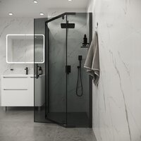 Niagara Eco NG-1010-14DT 100x100x190 (черный/стекло тонированное) Image #4