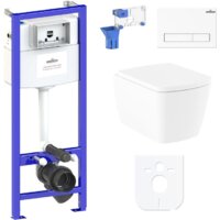 Lavinia Boho Relfix Aveo Rimless 7 в 1 87040121 (белый пластик)