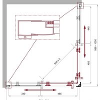 BelBagno UNO-195-AH-2-100/80-CH-CR Image #5