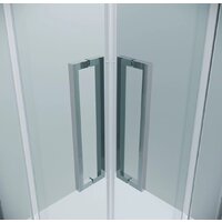 Grossman Cosmo 90x90x195 300.K33.02.9090.10.00 (хром/прозрачное стекло) Image #3