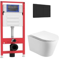 Oliveeka OL-MQ-003 + OL-6016 + OL-E12-MB (черный матовый)