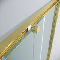 Grossman Galaxy 100x100x195 300.K33.01.1110.32.00 (золото сатин/прозрачное стекло) Image #5