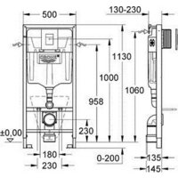 Grado GD-W203T + GROHE Rapid SL 38772001 (с кнопкой смыва) Image #14