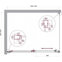 BelBagno LUCE-AH-1-130/100-C-Cr Image #6