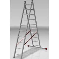 Новая высота NV 522 двухсекционная индустриальная 2x10 ступеней Image #3