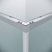 Grossman Galaxy 90x80x195 300.K33.01.9080.10.02 (хром/шиншилла стекло) Image #3