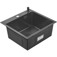 Roxen Snake 560220-45-BS PVD графит/текстурная поверхность (с ролл-матом и дозатором) Image #7