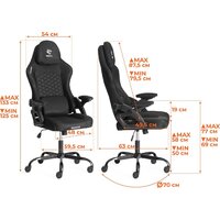 TetChair iShark (ткань, черный/красный) Image #20