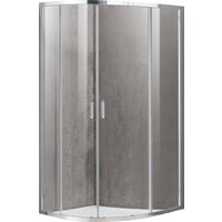 Adema Glass Line 100x90 (прозрачное стекло)