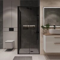 Niagara 140x100x195 NG-85-14TB-TB100-34 (черный матовый/тонированное стекло) Image #8