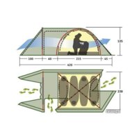 AlexikA Tower 4 Plus Fib (зеленый) Image #11