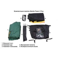 AlexikA Tower 4 Plus Fib (зеленый) Image #10