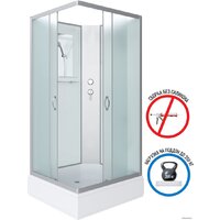 Niagara NG-33084-14QBK 100x80x215 (матовое стекло) Image #3