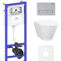 Lavinia Boho Relfix Elegant Rimless 6 в 1 87561061 (матовый хром пластик)