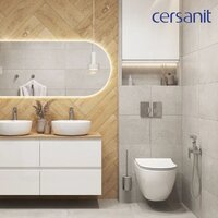 Cersanit Brasko Slim 64824 + Aqua 50 68178 +Accento Circle для Aqua 69078 (кнопка черный матовый) Image #18
