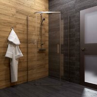 Triton Дека Хром А1 90х90 без поддона (прозрачное стекло) Image #6