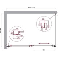 BelBagno LUCE-AH-1-130/90-C-Cr Image #6