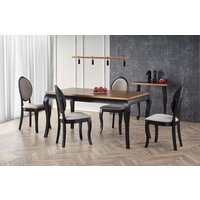 Halmar Windsor 160-240/90 (темный дуб/черный) Image #12