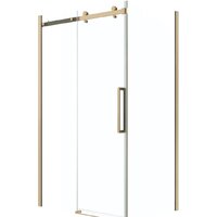 Grossman Classic 120x90x195 120.K33.04.1290.32.00 (золото сатин/прозрачное стекло) Image #1