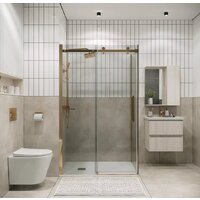 Grossman Classic 120x90x195 120.K33.04.1290.32.00 (золото сатин/прозрачное стекло) Image #7