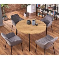 Halmar Morgan (дуб золотой/черный)