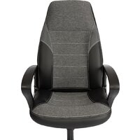 TetChair Inter 24 кожзам/ткань (черный/серый, 36-6/207/TW-12/TW-11) Image #6