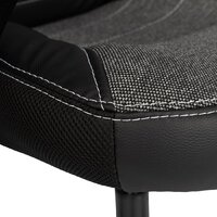 TetChair Inter 24 кожзам/ткань (черный/серый, 36-6/207/TW-12/TW-11) Image #7