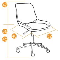 TetChair Style (флок, розовый) Image #11