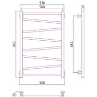 Сунержа Сирокко 800х500 071-0253-8050 Image #3