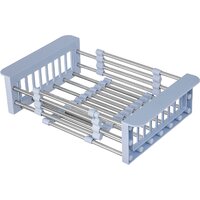 Saniteco 6550-L + Spike F9S07011 (сатин, с сифоном, дозатором и коландером) Image #12