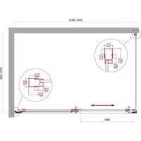 BelBagno LUCE-AH-1-150/100-C-Cr Image #6