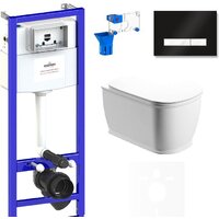 Lavinia Boho Relfix Bell Pro Rimless 7 в 1 75110024 (черный/белый стекло) Image #1